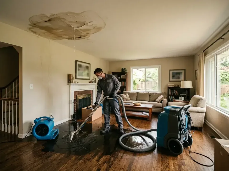 attic-pipe-burst-ceiling-drip-008 — frequently asked questions, Water Damage Restoration & Carpet Care in Fultondale, AL
